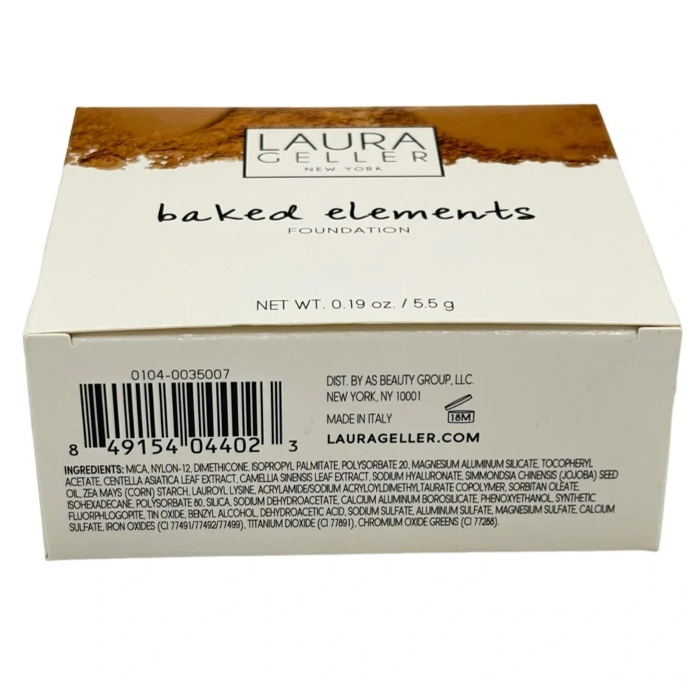 NWB Laura Gellar Baked Elements Foundation in Deep - .19oz